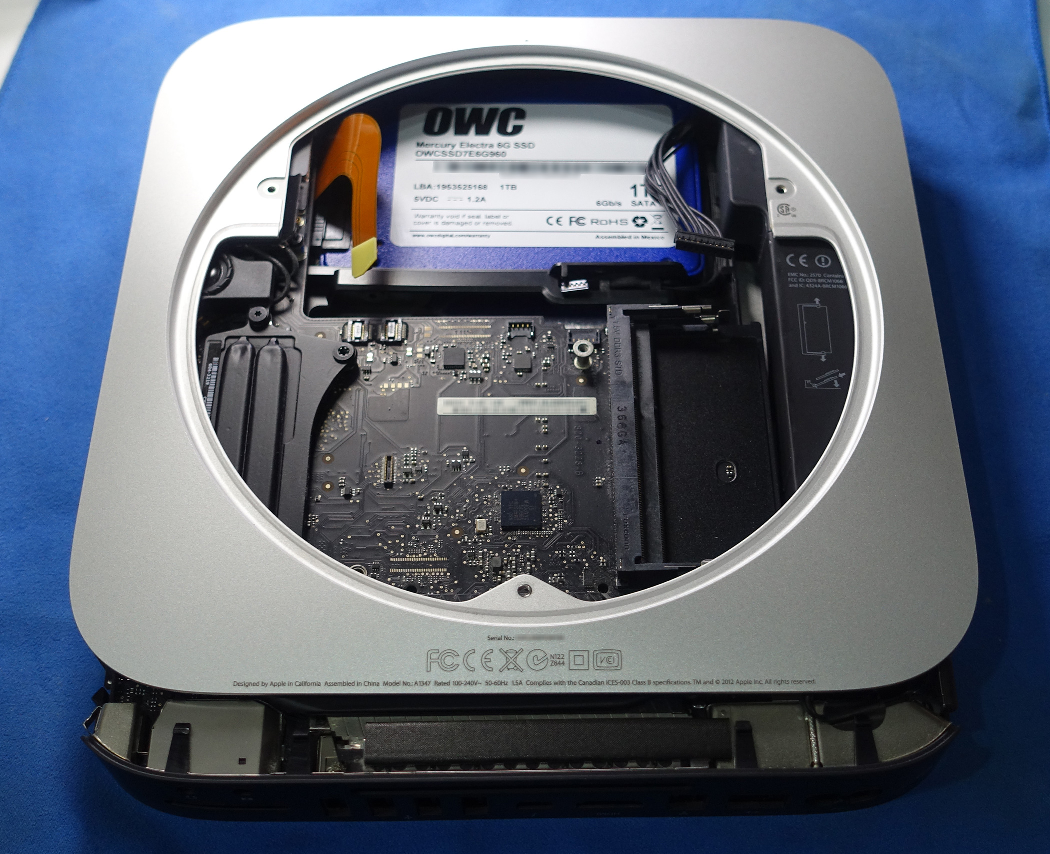 2012 mac mini hard drive upgrade