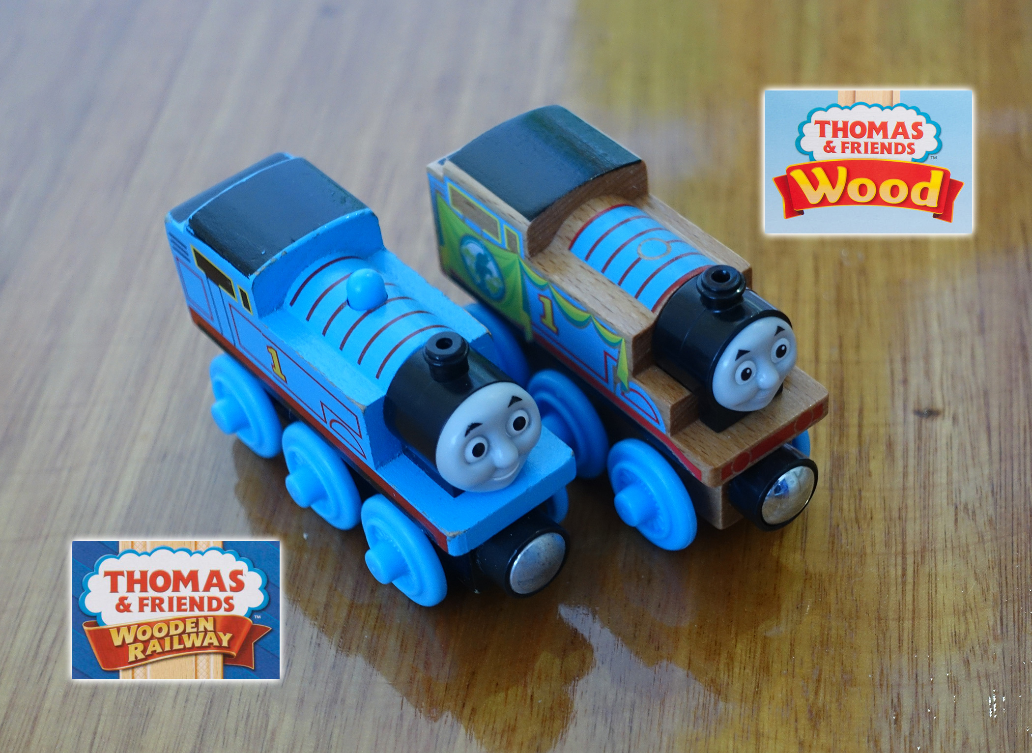 wooden thomas train